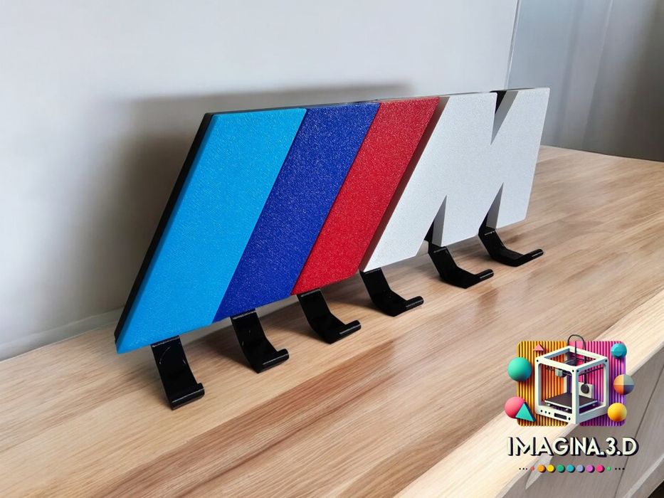 Chaveiro BMW M Power - Suporte Organizador Elegante