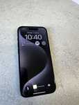 iPhone 15 pro black Tytan 128gb [Gwarancja do Czerwca]
