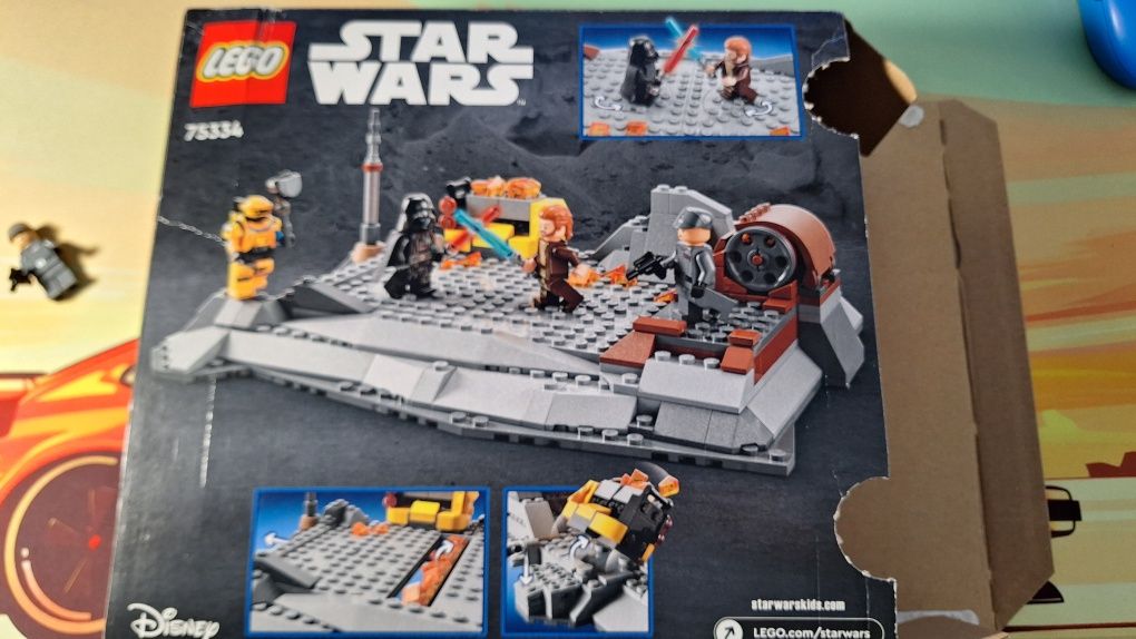 Lego Star Wars Obi-Wan Kenobi vs. Darth Vader 75334