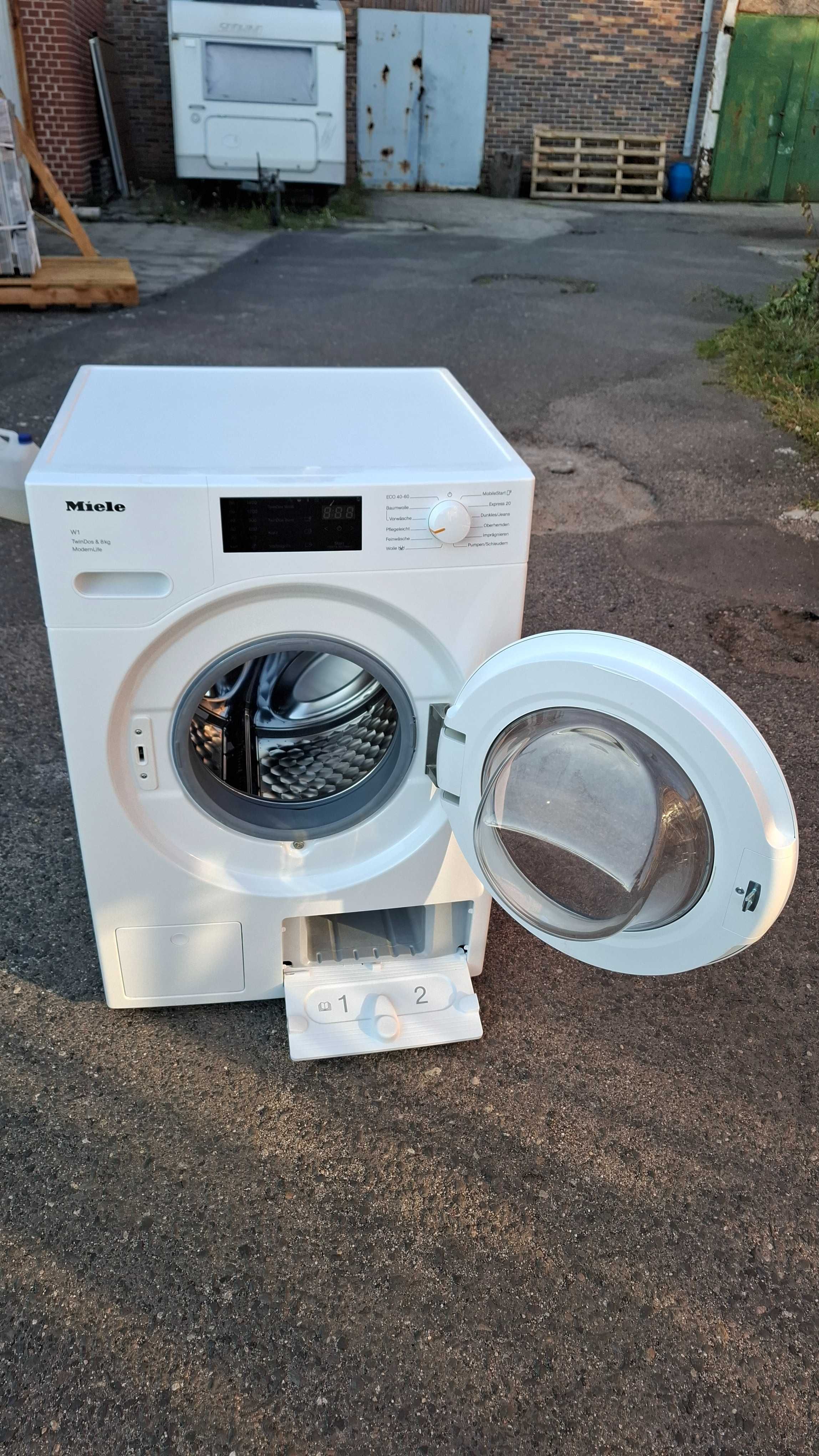 Miele pralka W1 WWD660 WCS TWIN DOS 8kg, sklep 6000zł poeskpoz
