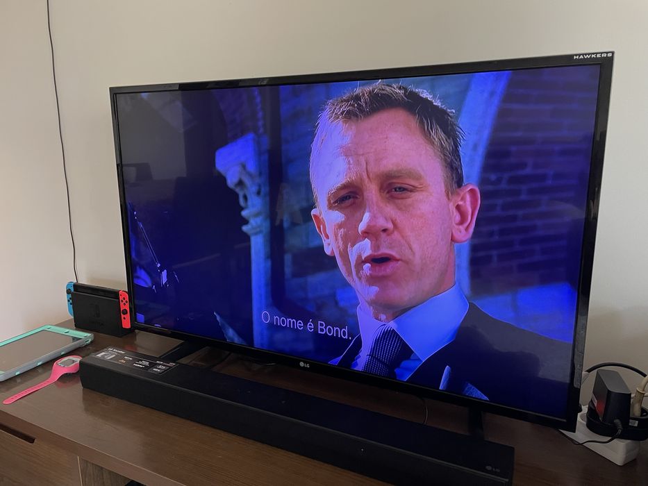 Tv smart LG 43 polegadas + soundbar sony HTS 350