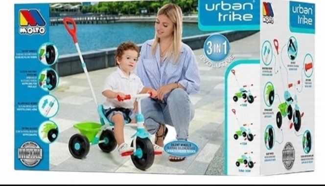 Rowerek molto Urban trike 3W1