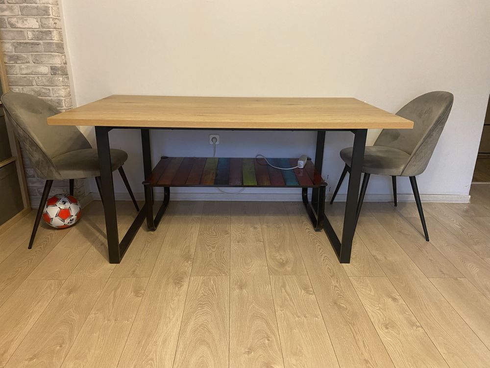 Stół w stylu loftowym 160x90 cm