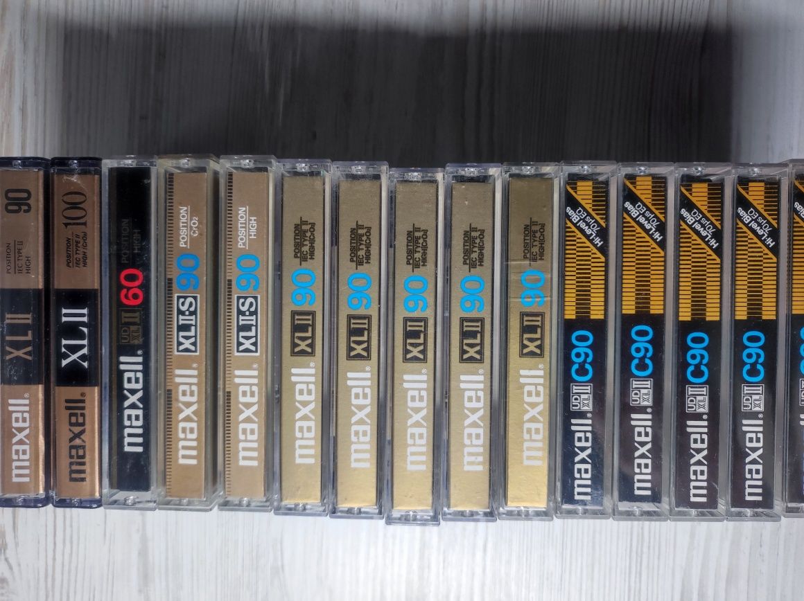 Аудіокасети Maxell XL 2, XL 2 -S, UD -XL 2 C
