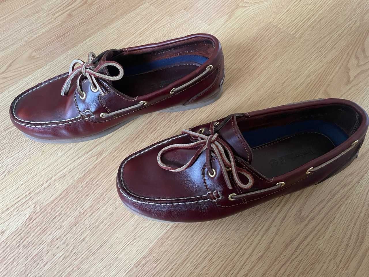 Мокасини Timberland, оригінал. 42 р, як нові. Шикарні, шкіряні.