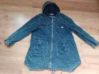 Jeansowa parka , kurtka