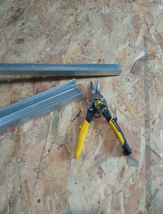 Nożyce do Blachy Proste MaxSteel Stanley Solidne do Cięcia Materiałów