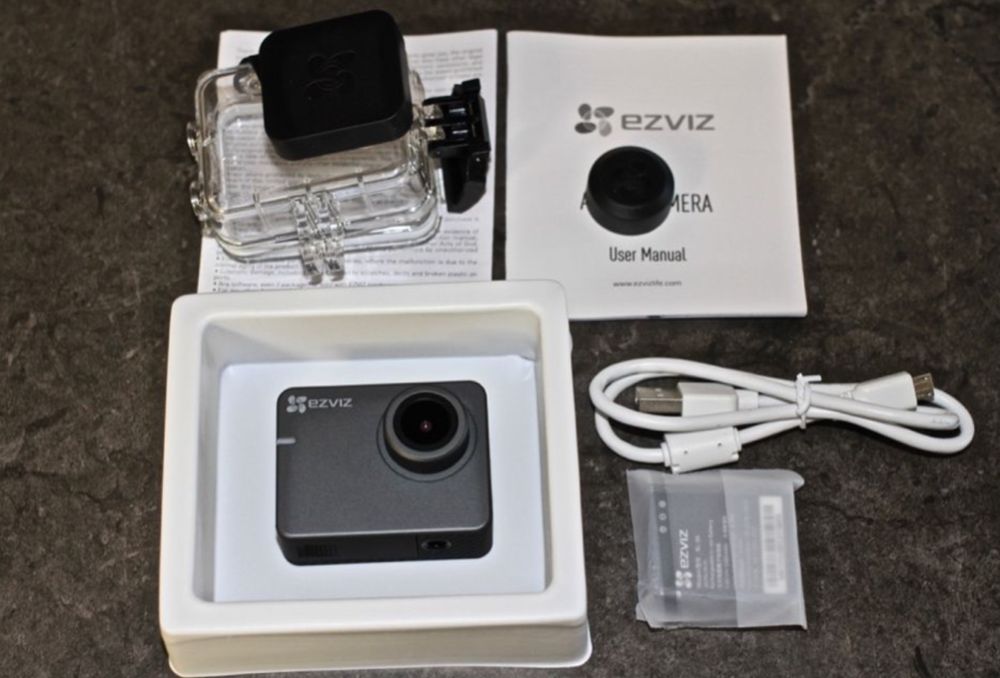 Экшнкамера EZVIZ S2 Lite Camera 1080p 60fps + видеорегистратор
