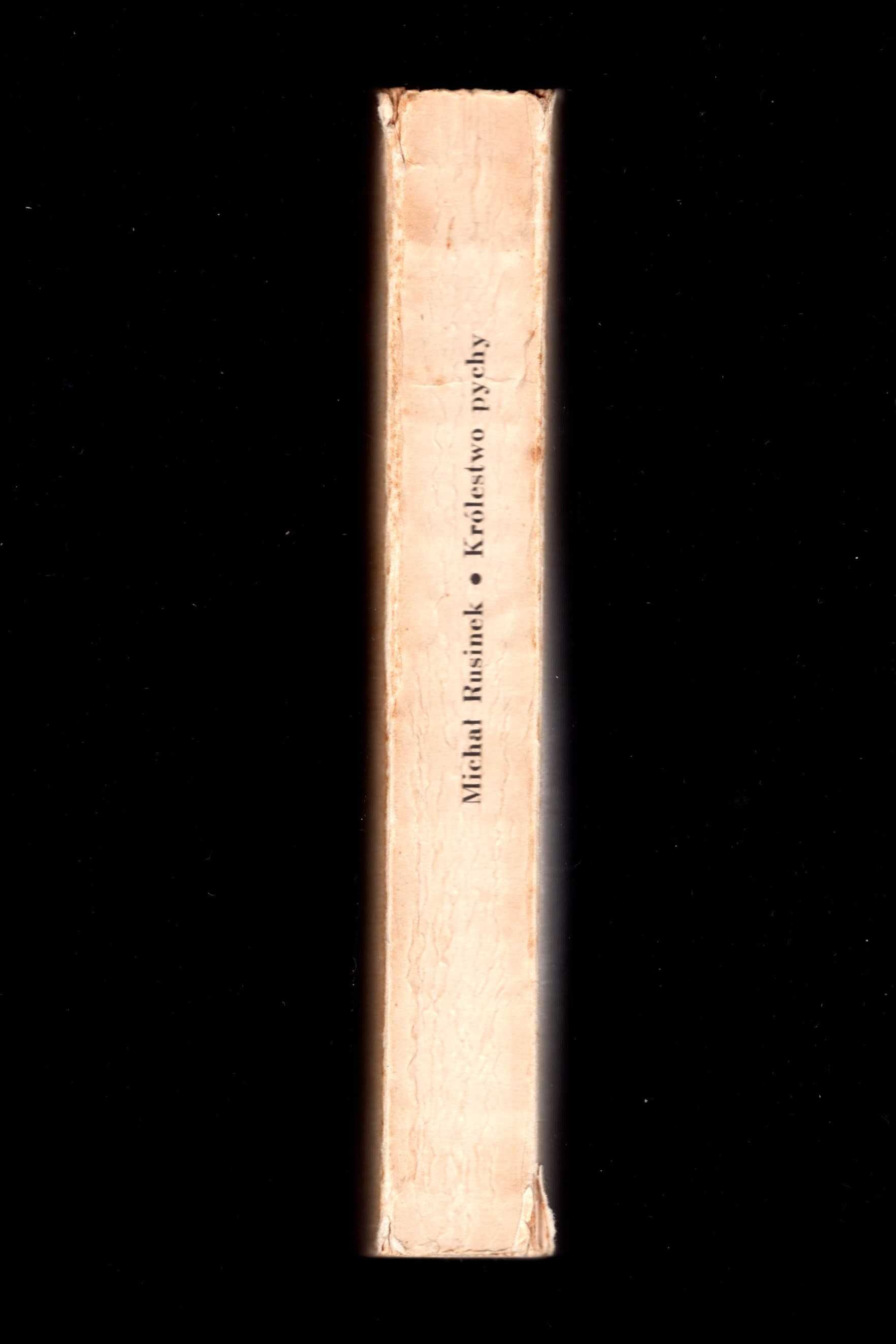 Michał Rusinek - Królestwo pychy (b.dobra powieść historyczna)
