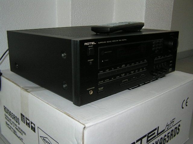Rotel AV Amplificador Receiver Rsx 965 DTS DOLBY DIGITAL 5.1