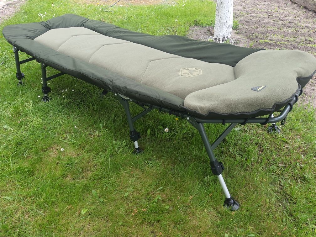 Розкладачка коропова Mivardi Pro Hex 8 туристичне польове ліжко 205*82