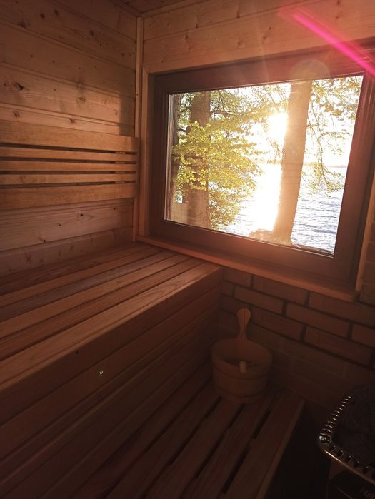 SYLWESTER Balia z gorącą wodą!  SAUNA! Kominek  Mazury