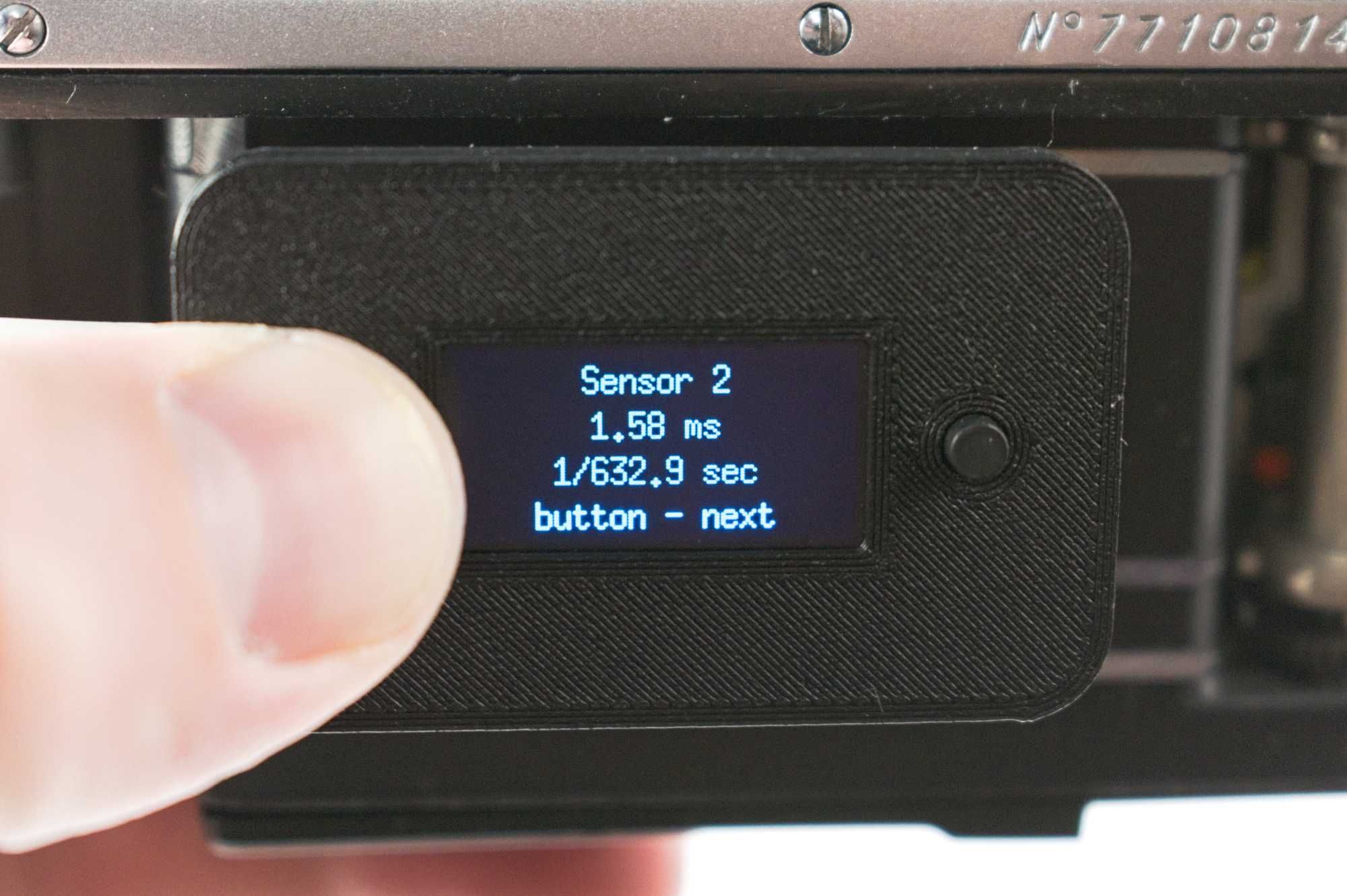 Тестер витримки для плівкових камер Shutter Tester ST-1. До 1/2000 сек
