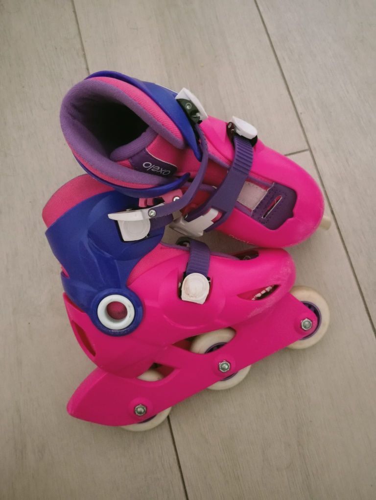 Patins em linha usados