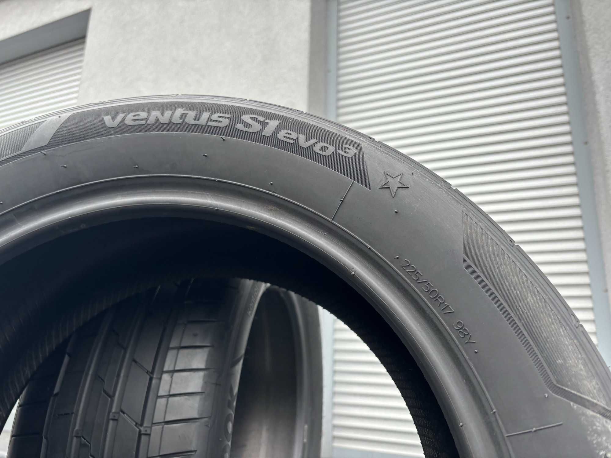 2szt letnie 225/50R17 Hankook 7mm 2020r świetny stan! L6251 Gwarancja