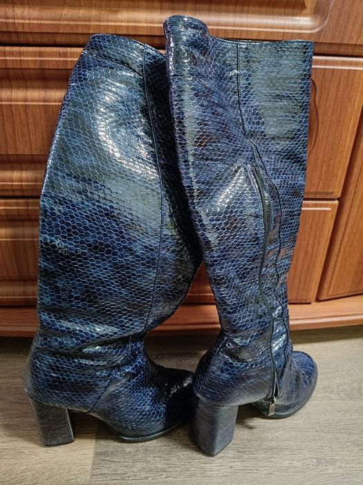Сапоги,черевики жіночі,р.37, Шкіряні,еврозима.