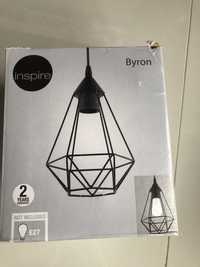 Lampa wisząca Byron Inspire czarna E27