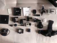 Gopro Hero 3+ black edition com acessórios.