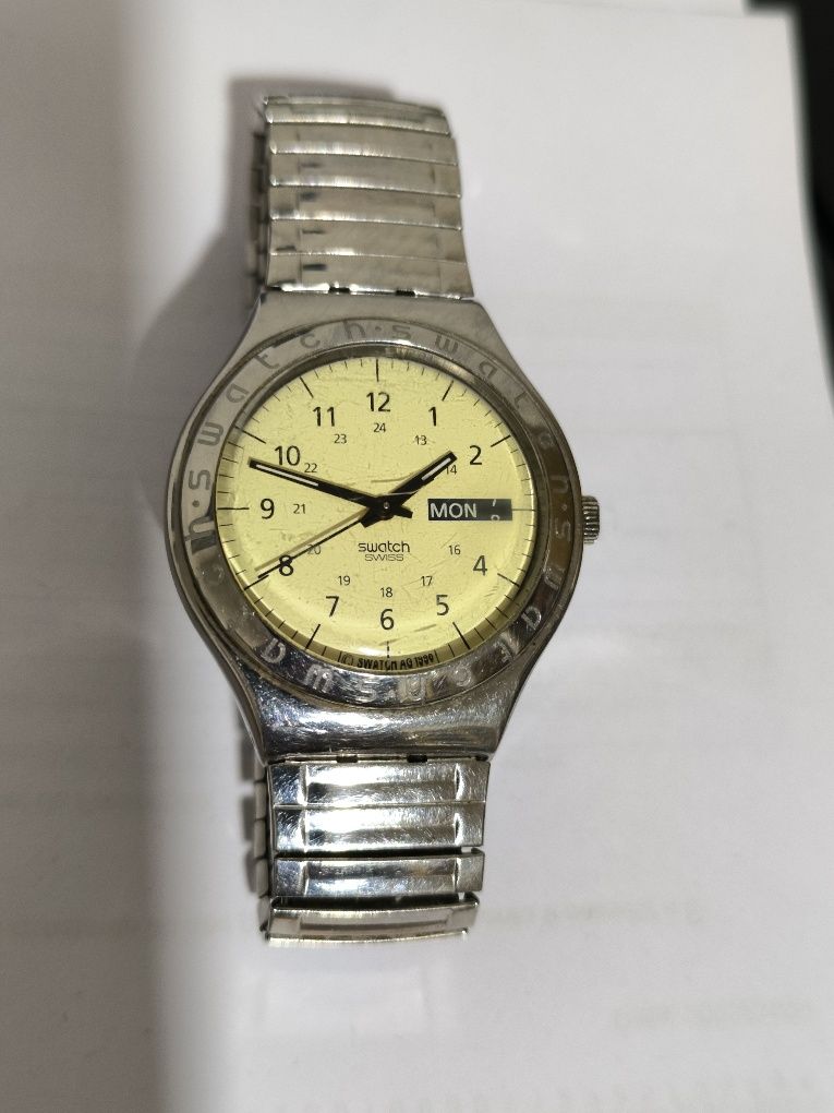 Relógio Suíço Swatch Irony 1996 Unisexo ORIGINAL