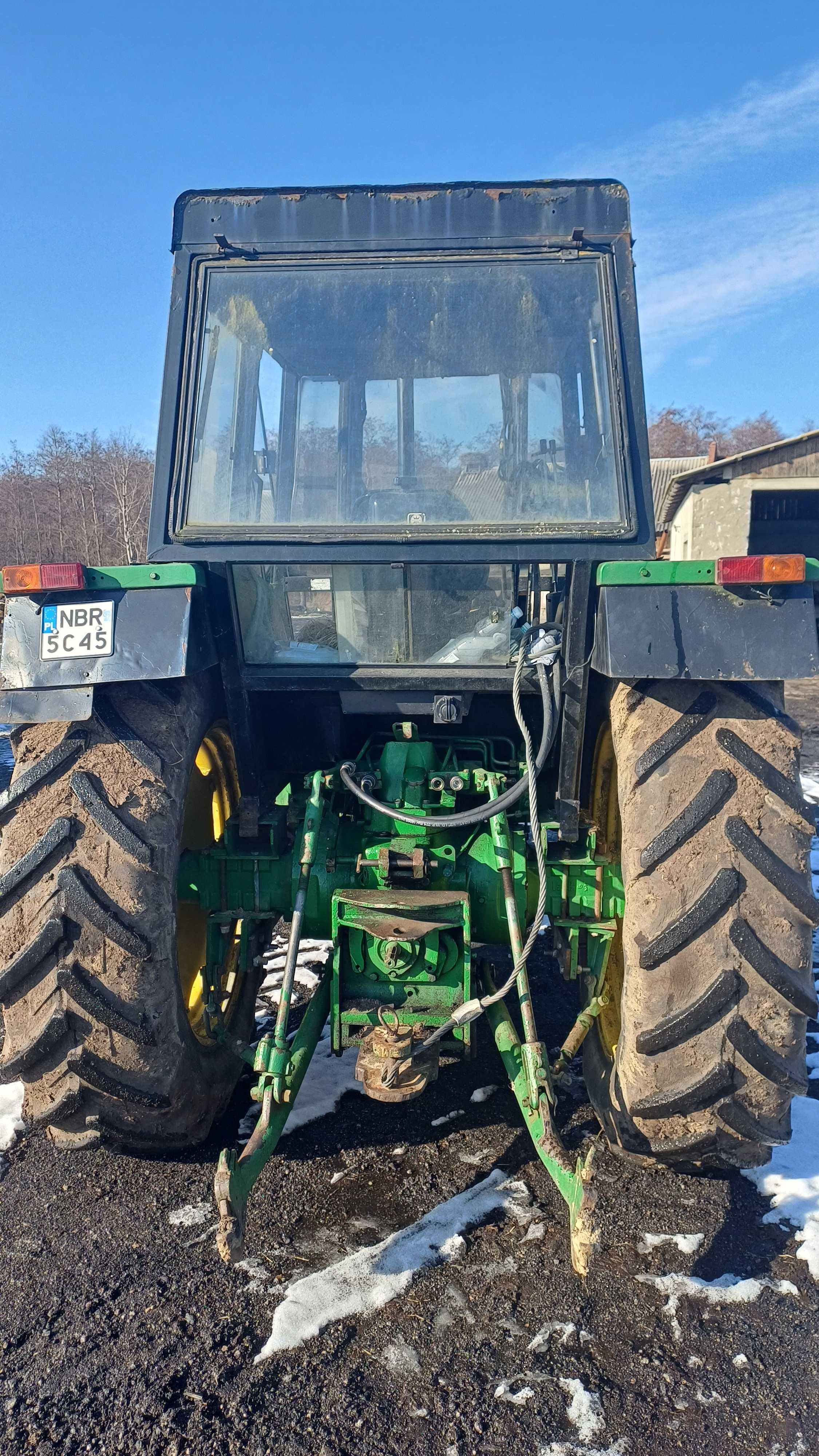 John Deere 3140+TUR+ŁYCHA+Paleciak