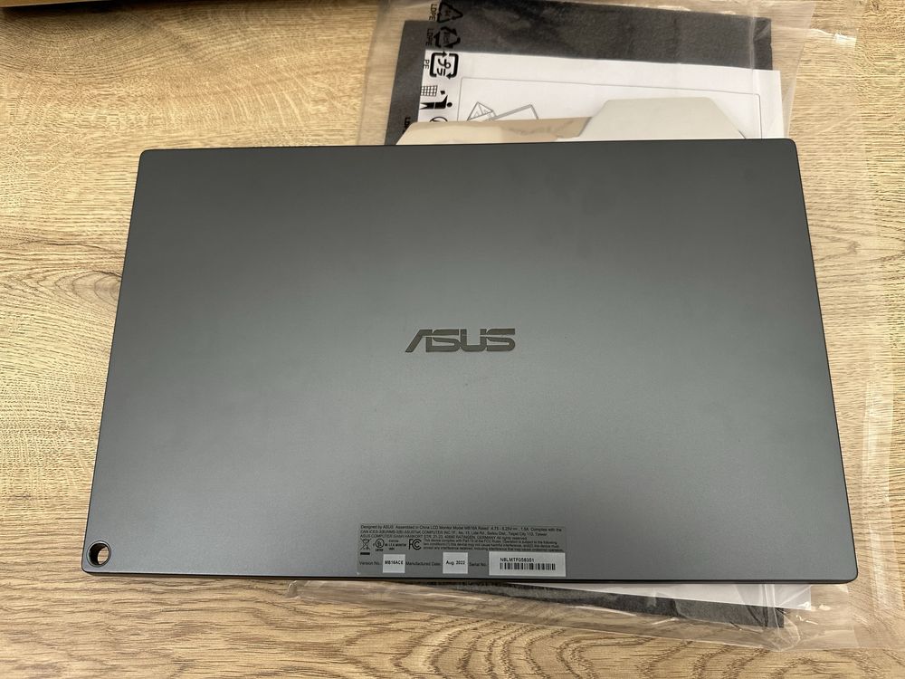 Портативний USB монітор Asus ZenScreen MB 166C 15,6 Full HD