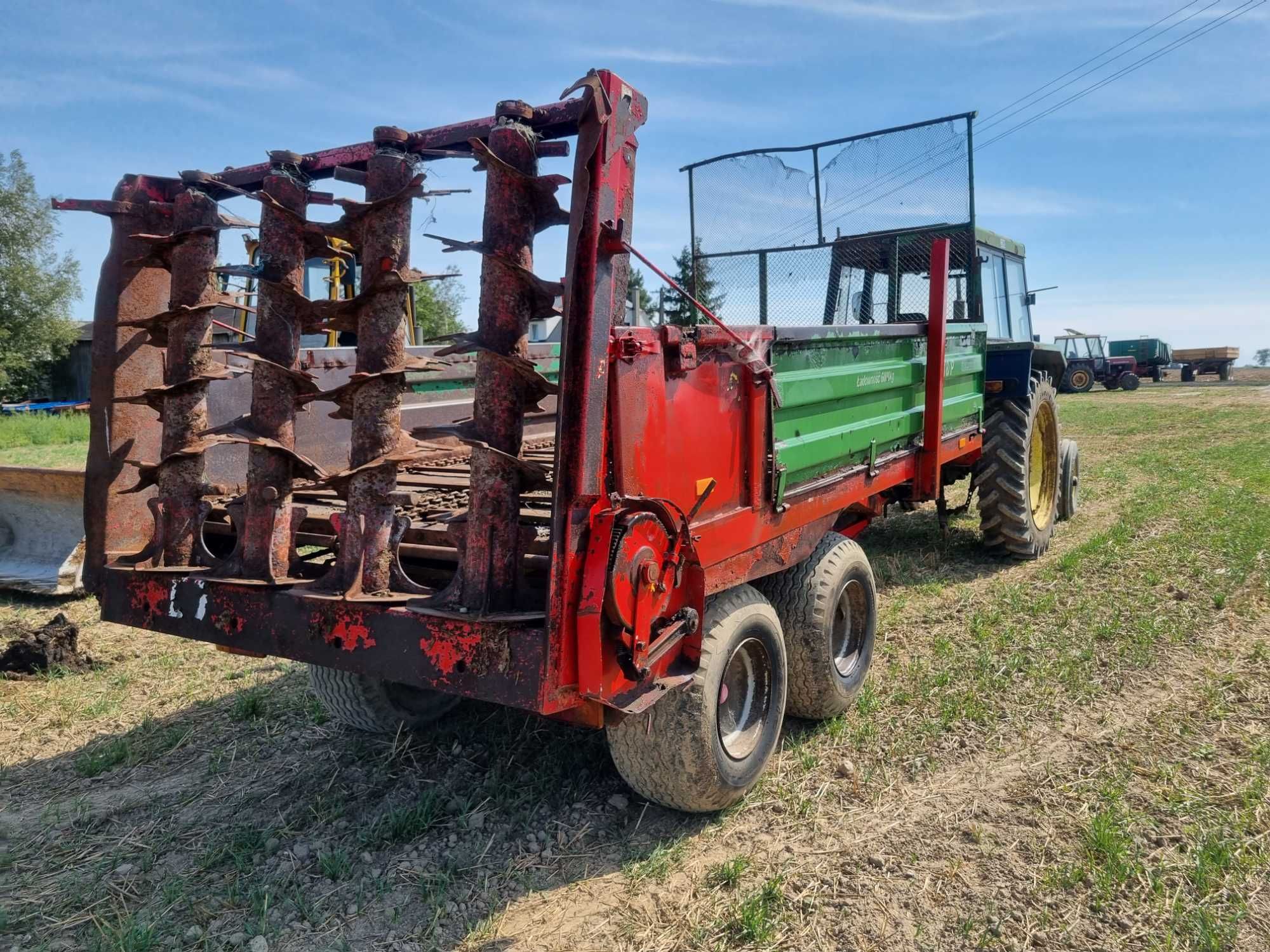 Rozrzutnik obornik 6 ton tandem WARFAMA Agromet fortschritt