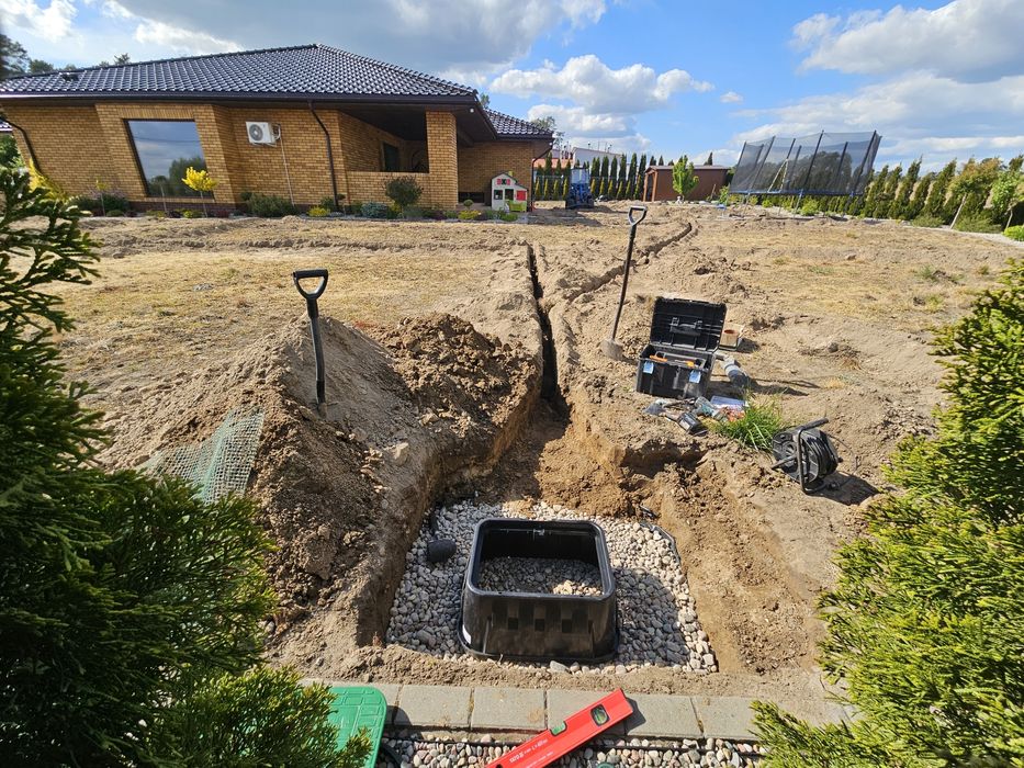 Montaż Automatyczny System nawadniania ogrodu