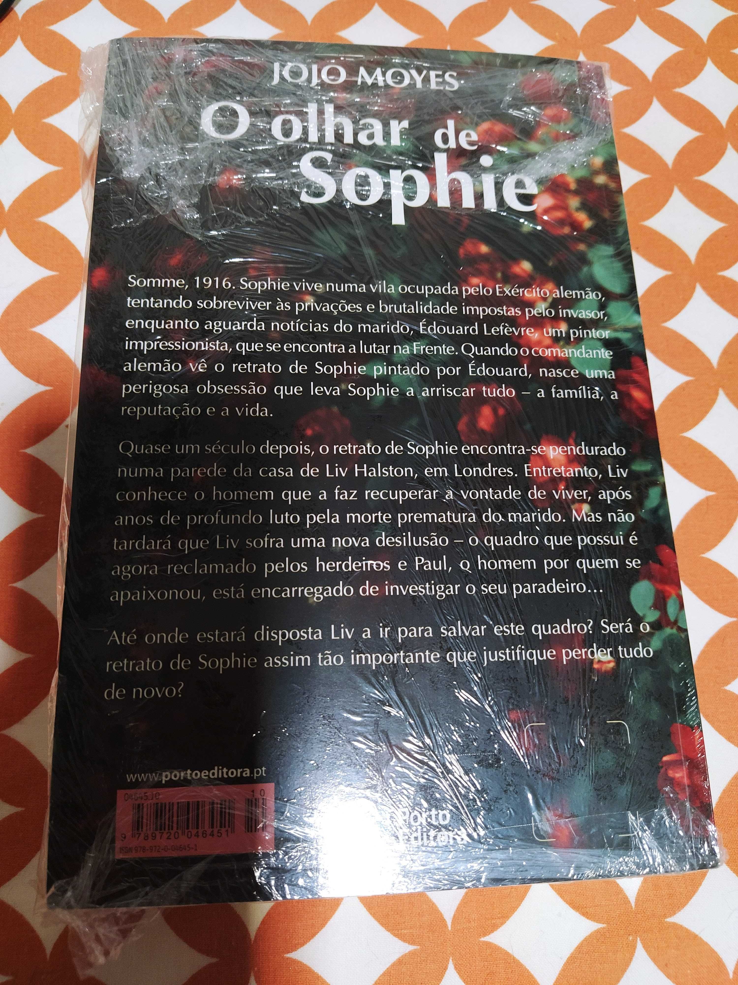 Vendo livro "O olhar de Sophie"
