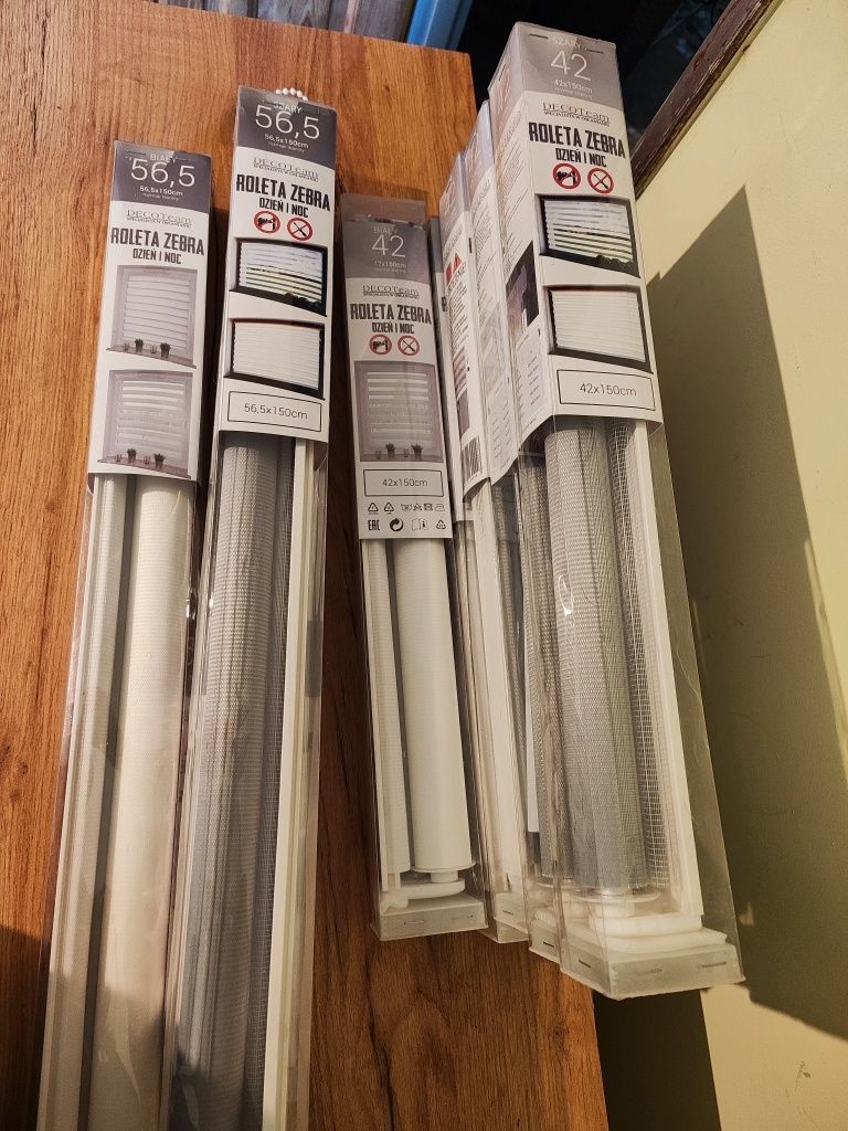 Żaluzje dzień i noc 56,50x150