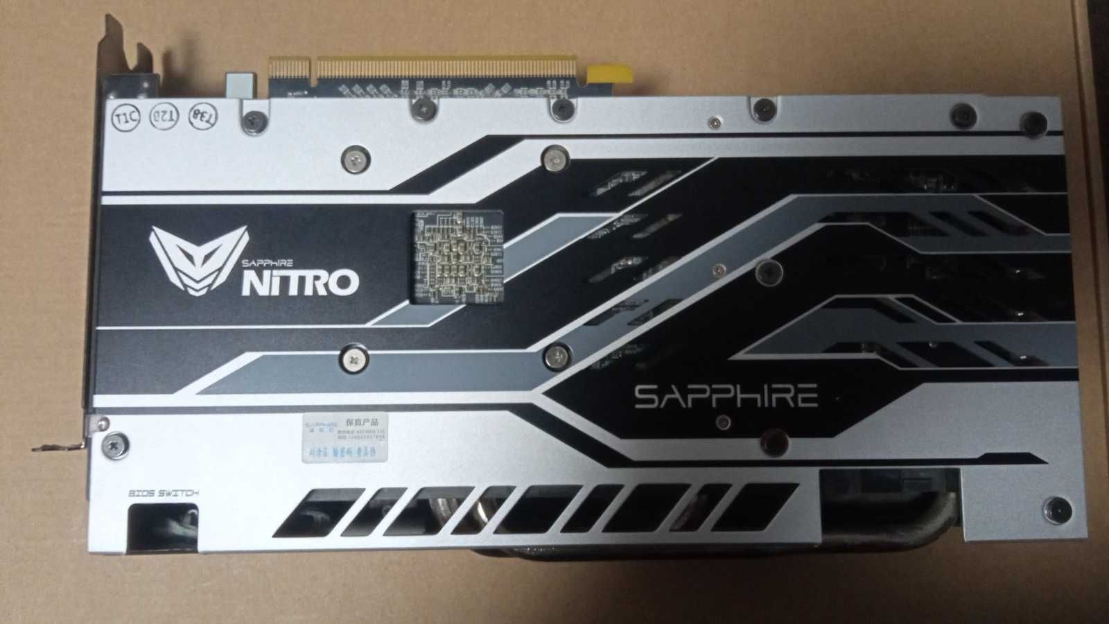 Продам видеокарту Radeon RX 580 8GB NITRO+ 256bit Saphhire