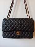 Chanel vintage skóra torebka w stanie idealnym