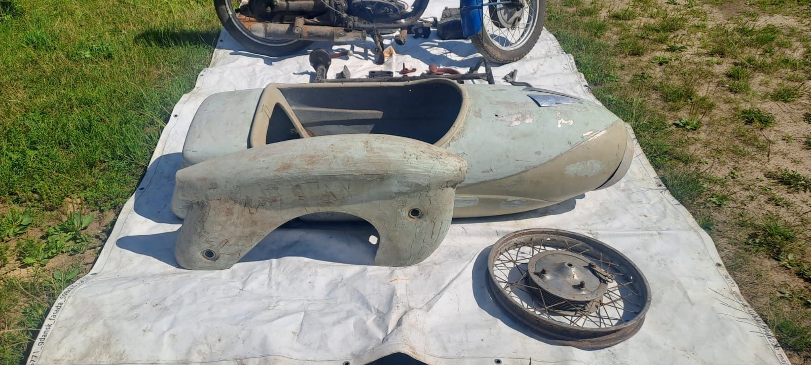 Pannonia de lux TLF 1959r z wózkiem