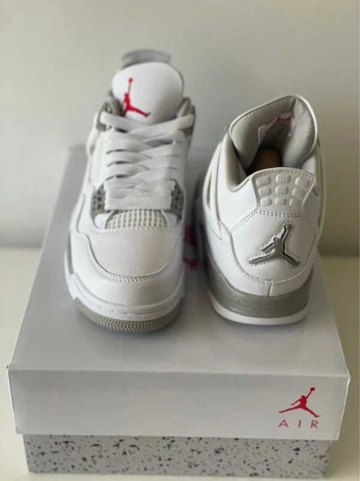 Buty Trampk Jordan 4 Retro White Oreo R.39