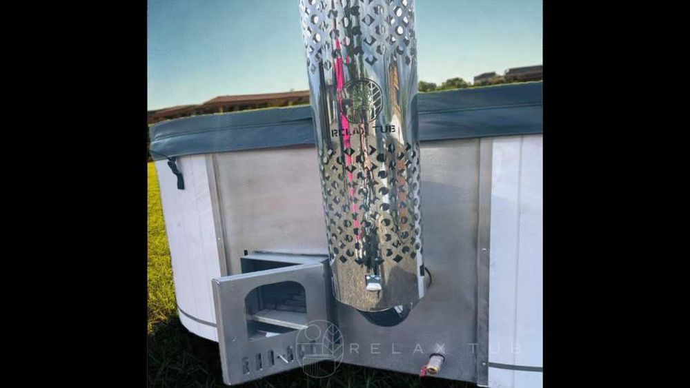 Спа-купіль Квадро комфорт для 6 осіб з вбудованою пічкою. Джакузі!