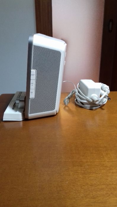Rádio + Despertador + Coluna para iPod - Philips