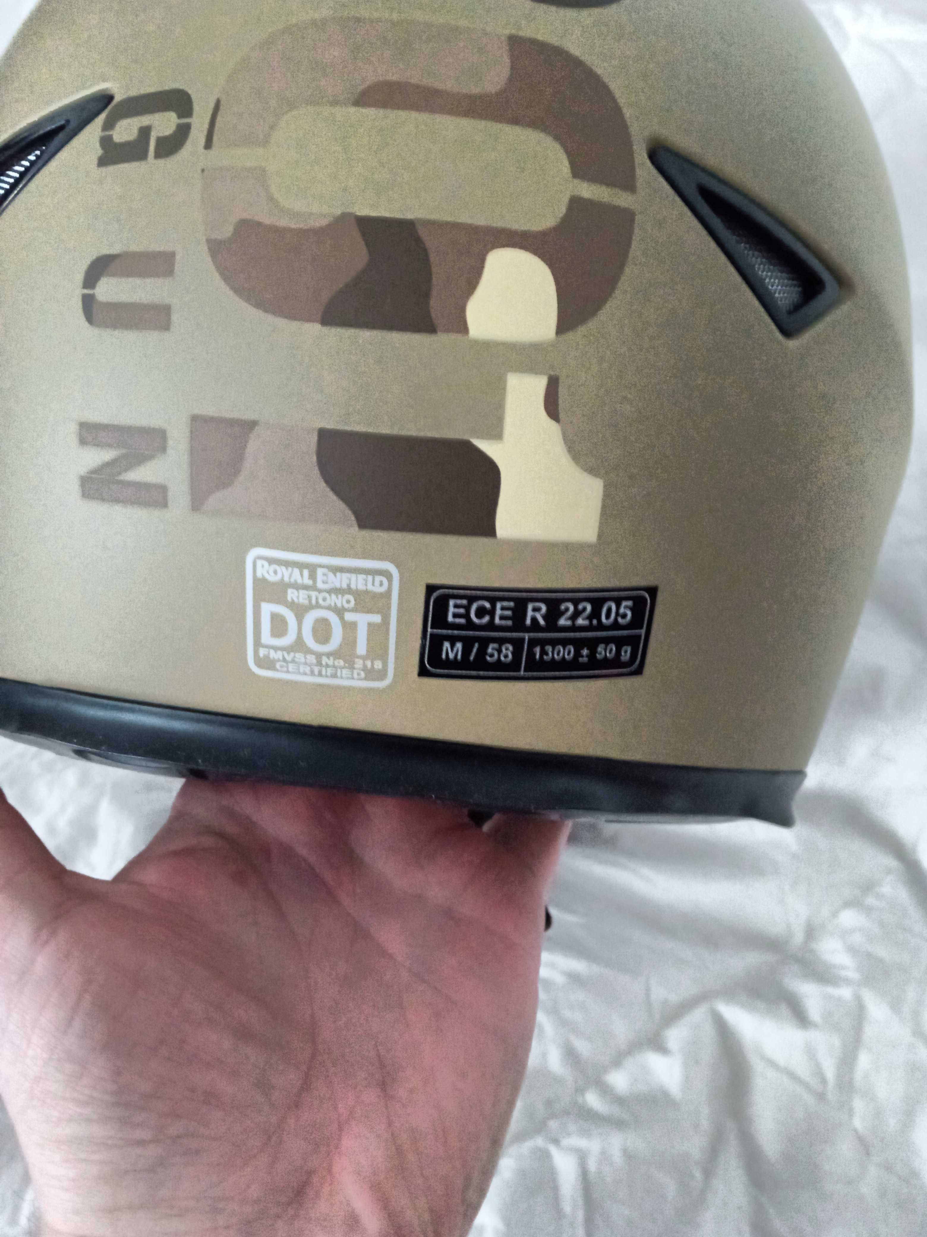 Kask camo helmet DESERT STORM Royal Enfield