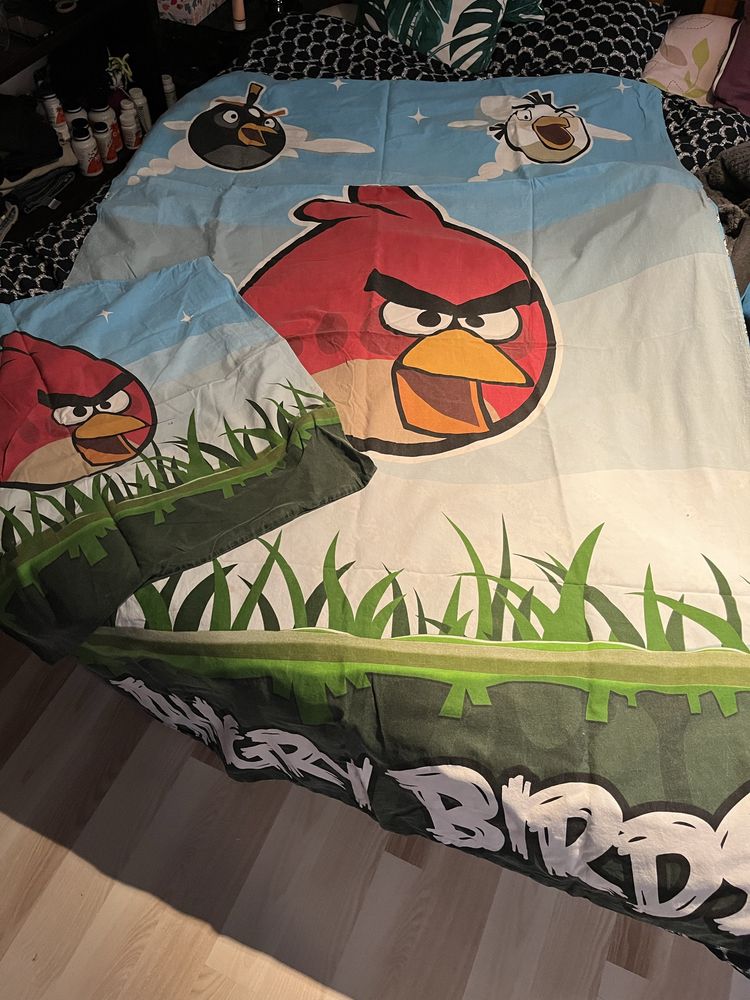Pościel Angry Birds 2x1,4m