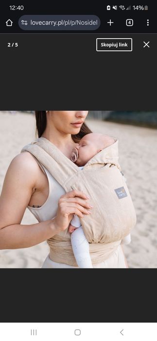 Nosidełko prawie jak nowe