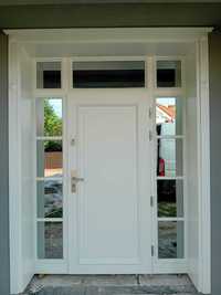 Drzwi drewniane zewnętrzne dębowe dostawa GRATIS CZYSTE POWIETRZE