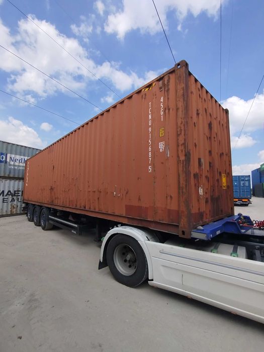 Kontener morski 40' HC Używany kontener magazynowy Dostawa cała Polska