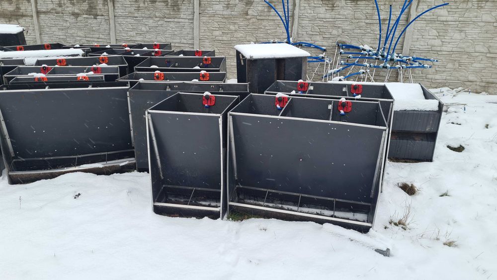 Karmnik karmniki dla świń tucznika  3 i 4 stanowiskowy automat paszowy