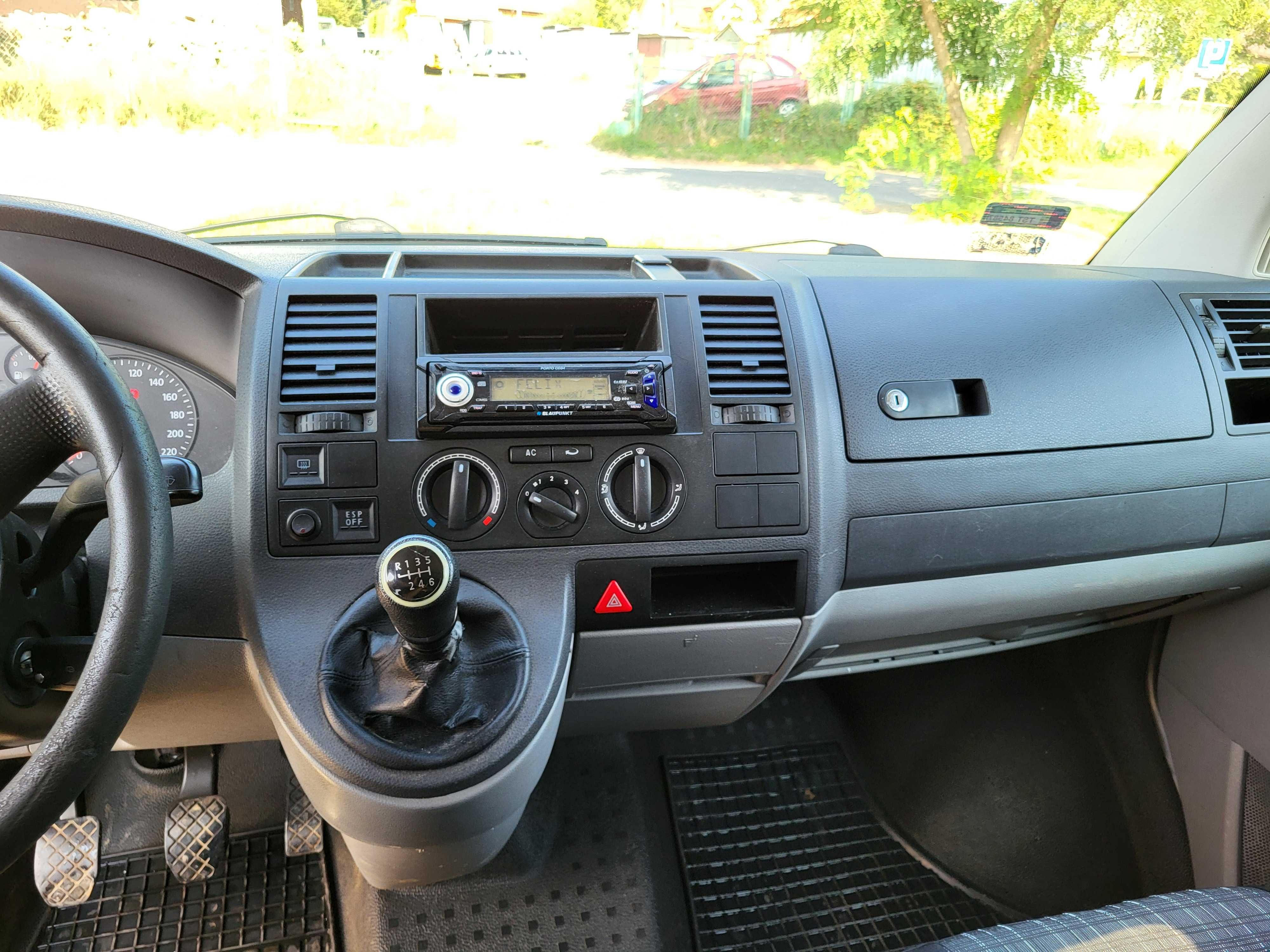 VW t5 130KM Brygadówka, FV 23%
