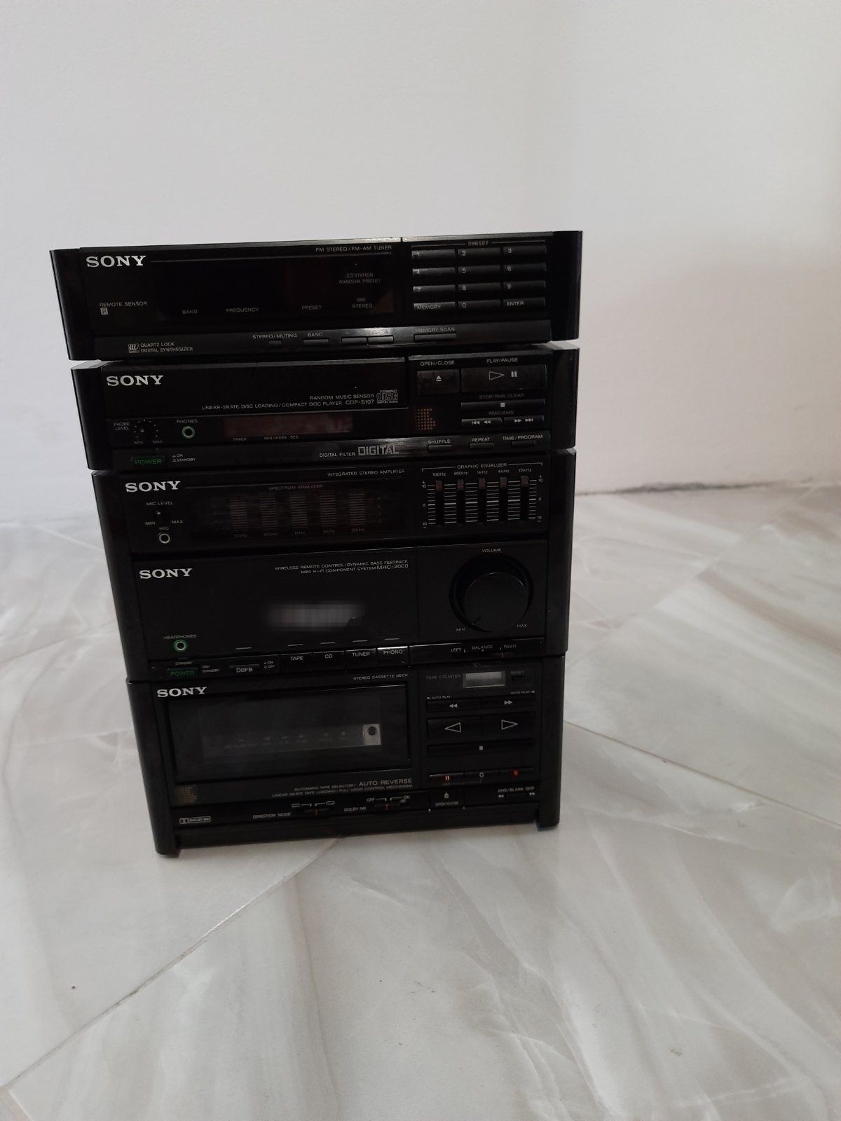 Sony MHC 2000,CDP-S107