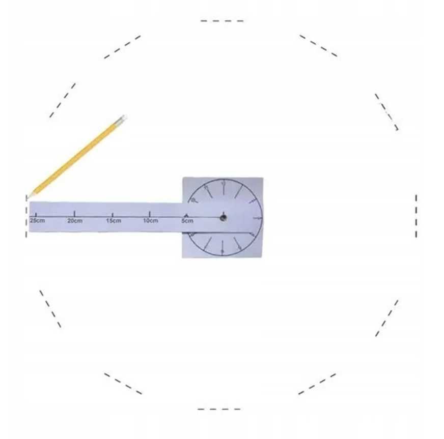 NOWOCZESNY ZEGAR ŚCIENNY duży naklejany na ścianę okrągły 130 cm