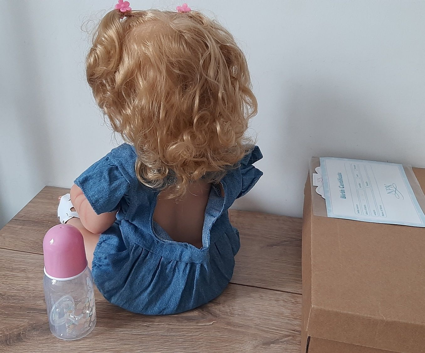 Оригинальная кукла реборн 55 см.Ручная роспись,3D окраска,вены,силикон