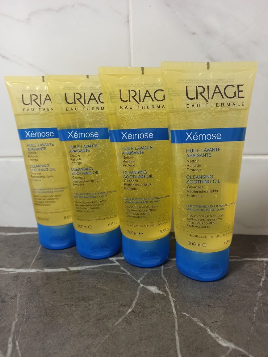 Гель для душу Bioderma atoderm Uriage Caudalie Topicrem Dexeryl SVR