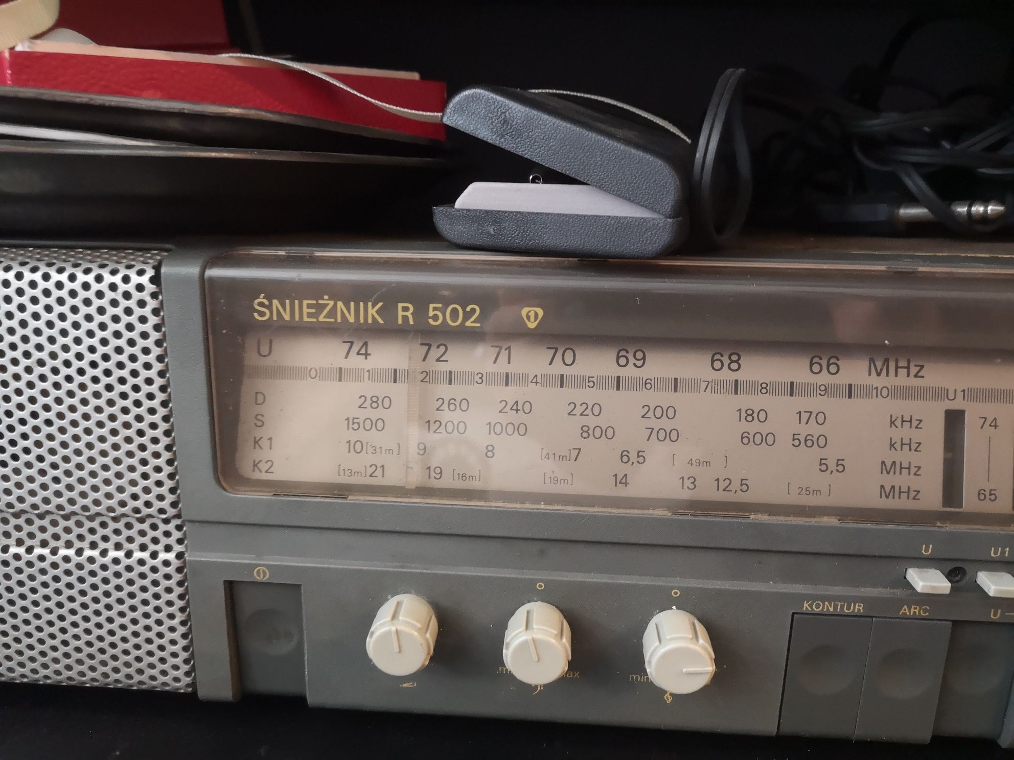 Stare radio UNITRA Śnieżnik R 502