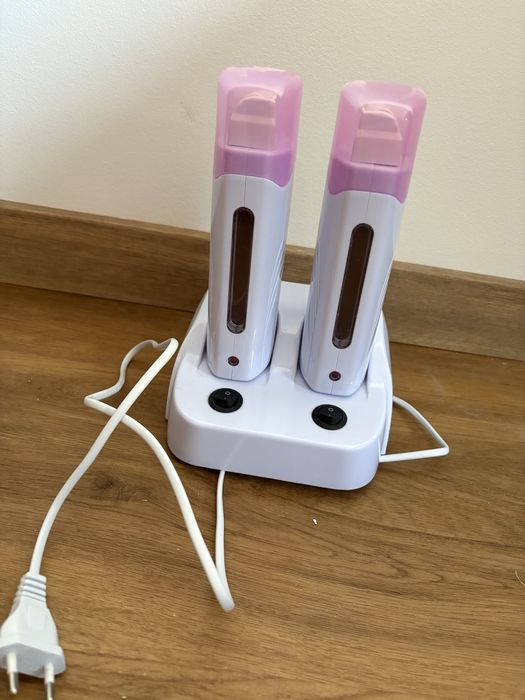 Depilatory podgrzewacz do wosku z dwoma wkładami nowe