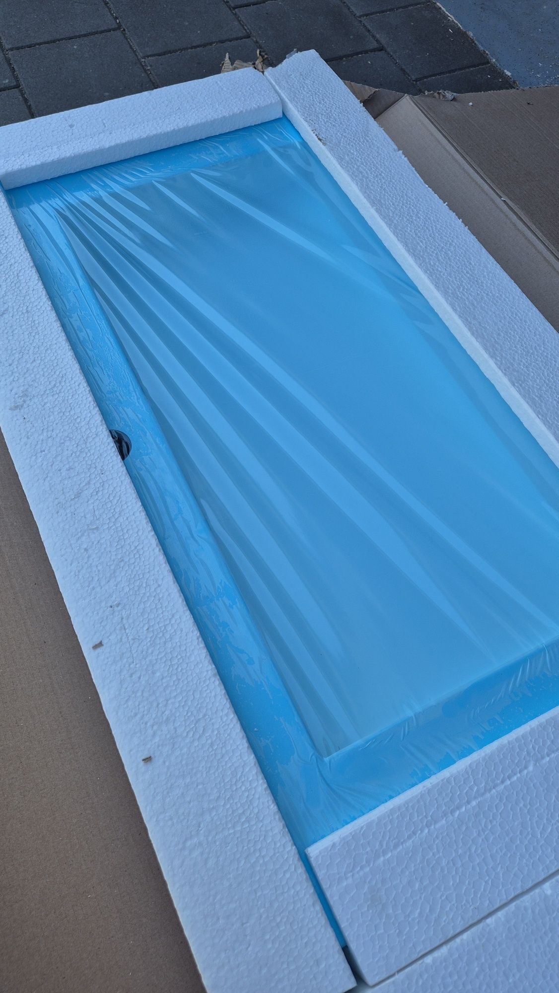 Umywalka 80 cm, konglomerat Cristalstone
