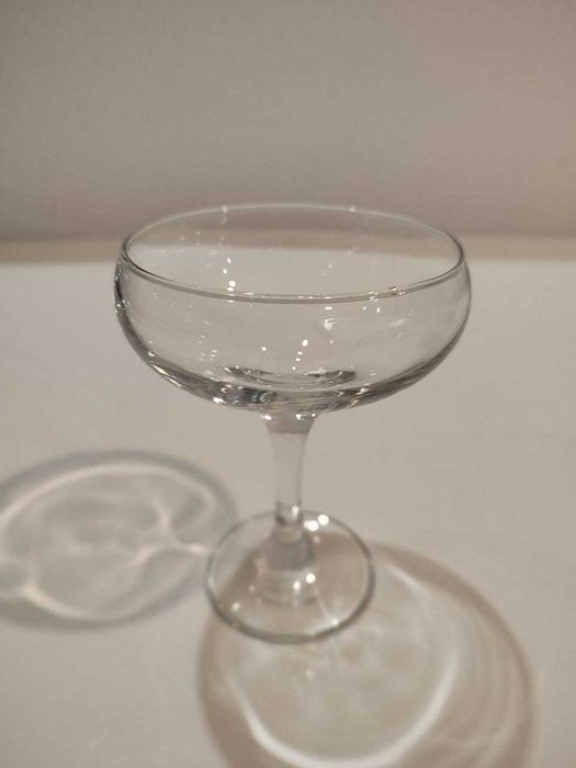 Набір шампанок-блюдець 220 мл 6 шт